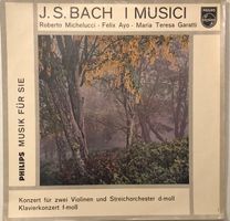 Bach – Violinkonzert / Klavierkonzert (10''-LP)