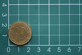 währung francaise 20 centimes 1978