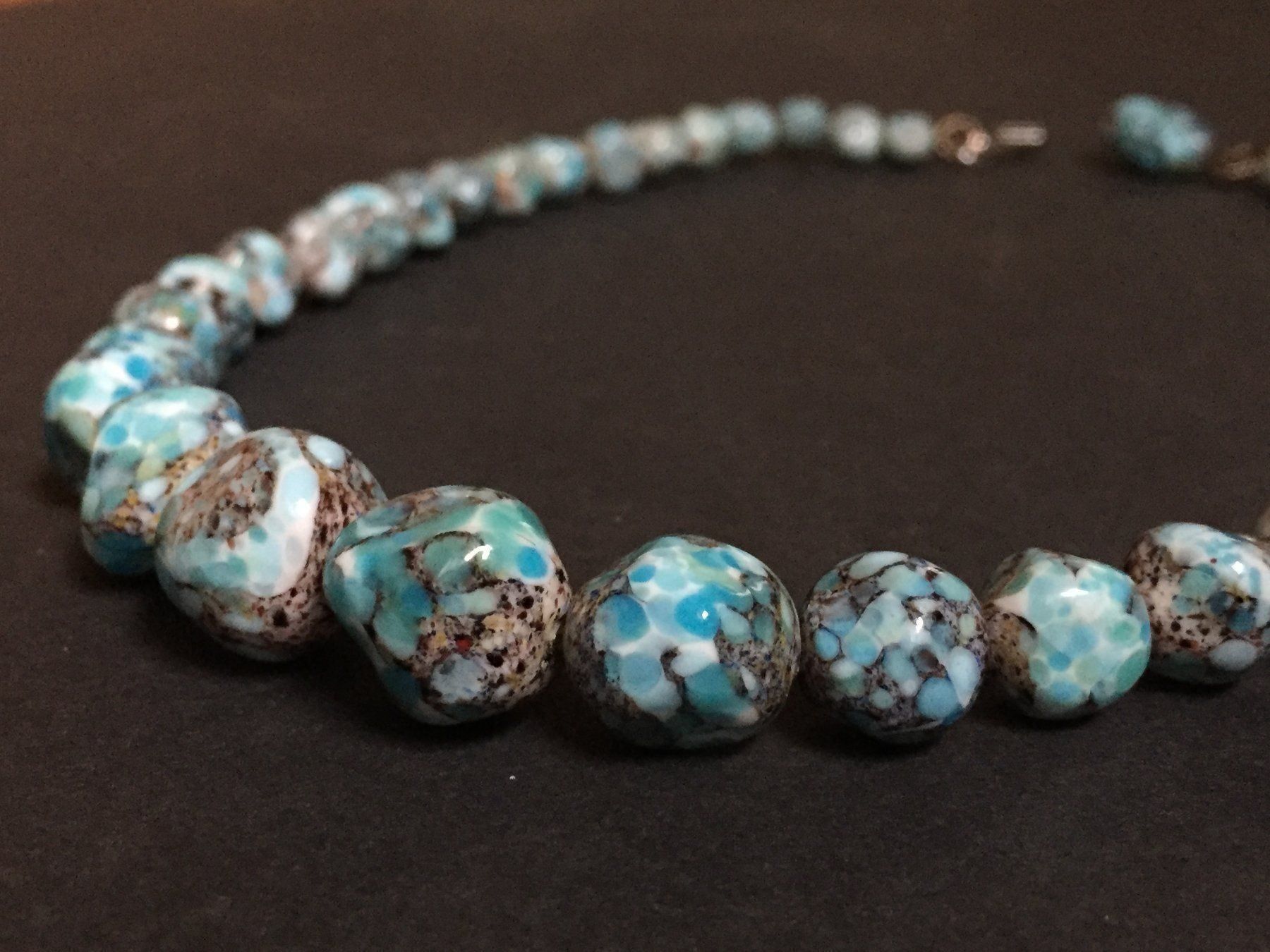 Murano Colliers: Einmalig Muranoglas Kette Collier – D'occasion à Schaffhausen par vintageville 4