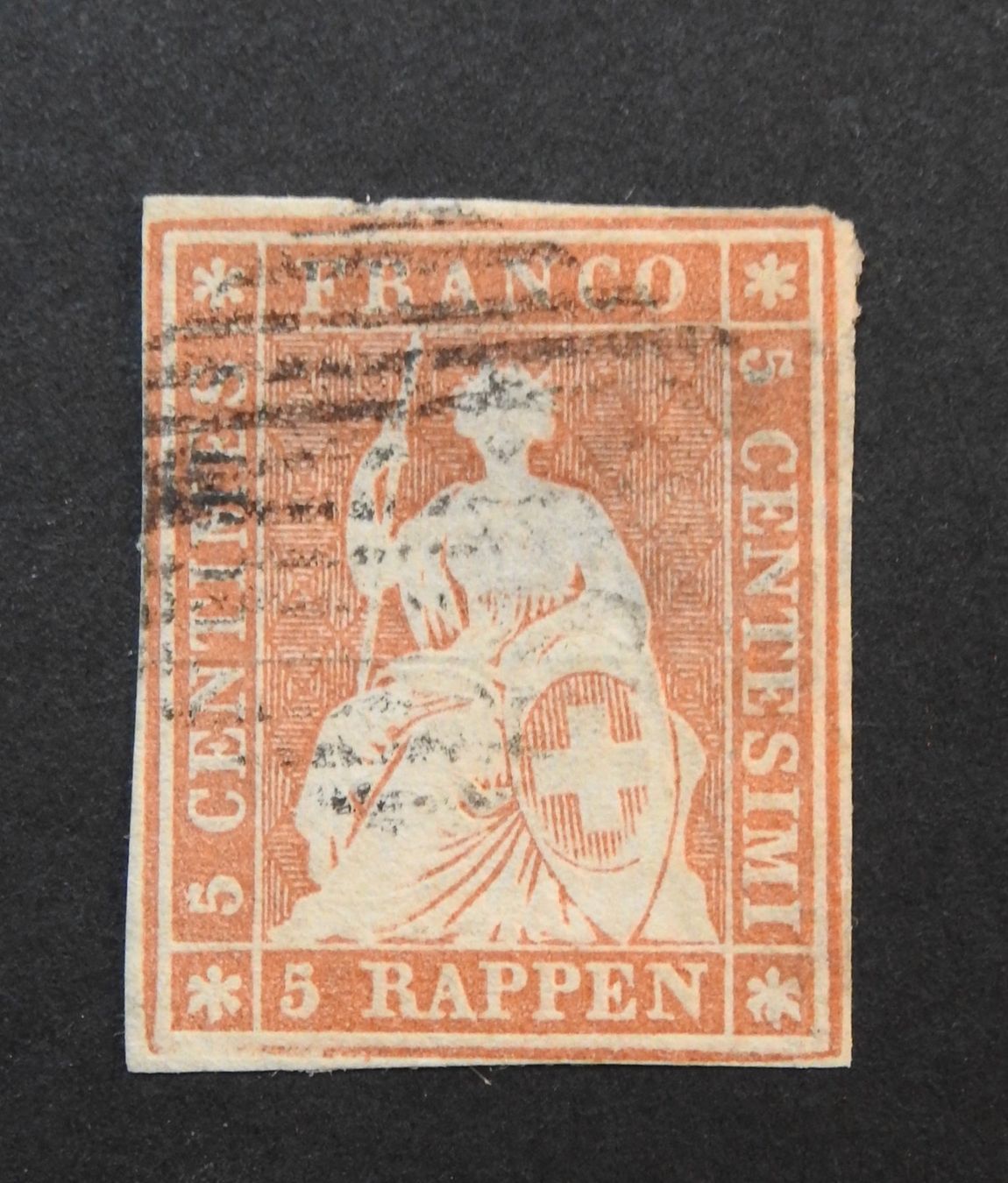 Alle Briefmarken: 22 Aa  mit gutem Schnitt Kat. 2250.- !!!! – Gebraucht aus Rain von Sterne13