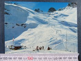 ENGELBERG SKILIFT TRÜBSEE - JOCHPASS BELEBT 1980 AK ONW