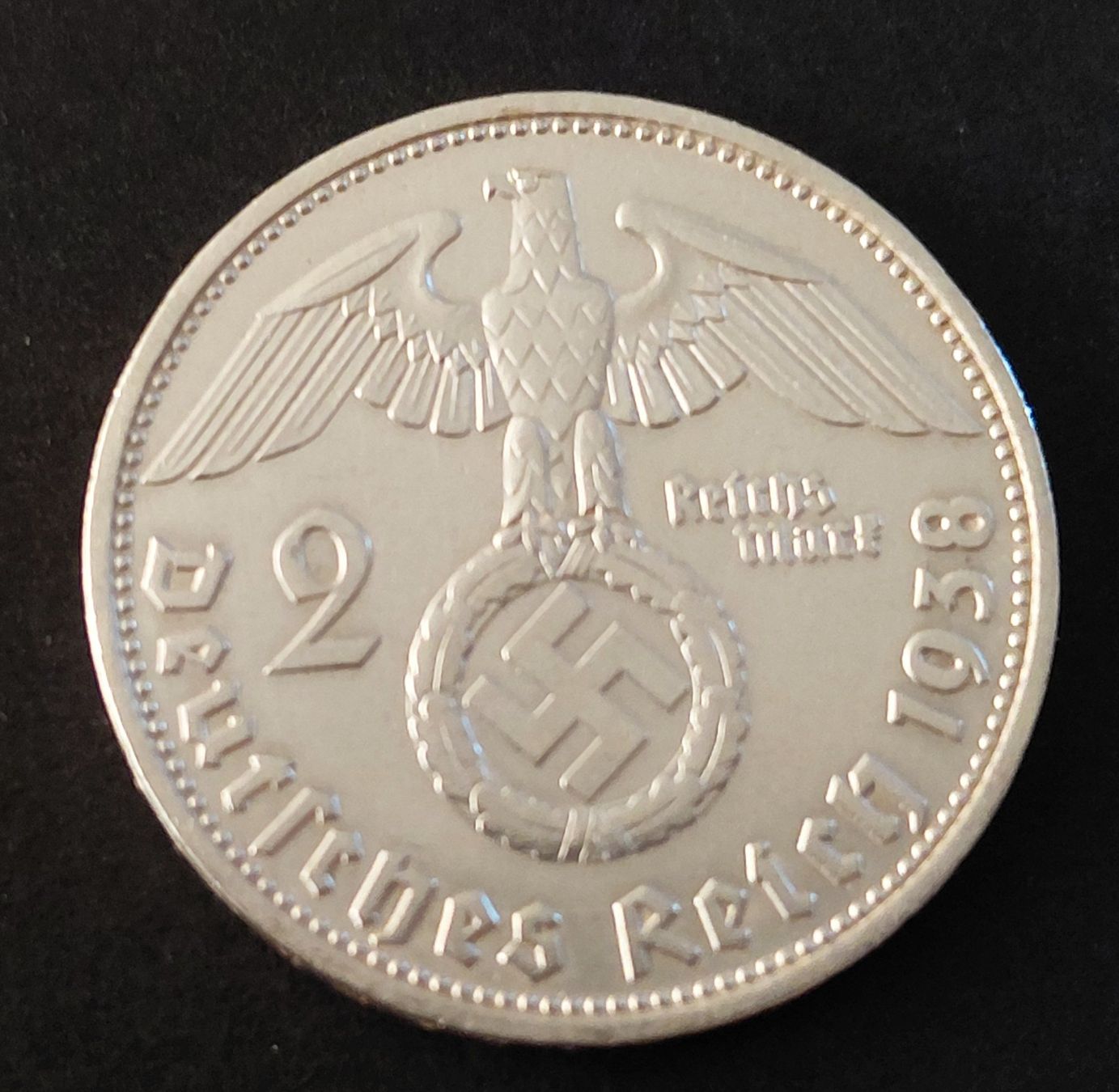 Toutes les monnaies: Deutsches Reich - 2 Reichsmark 1938 D – D'occasion à Ebikon par smartbox