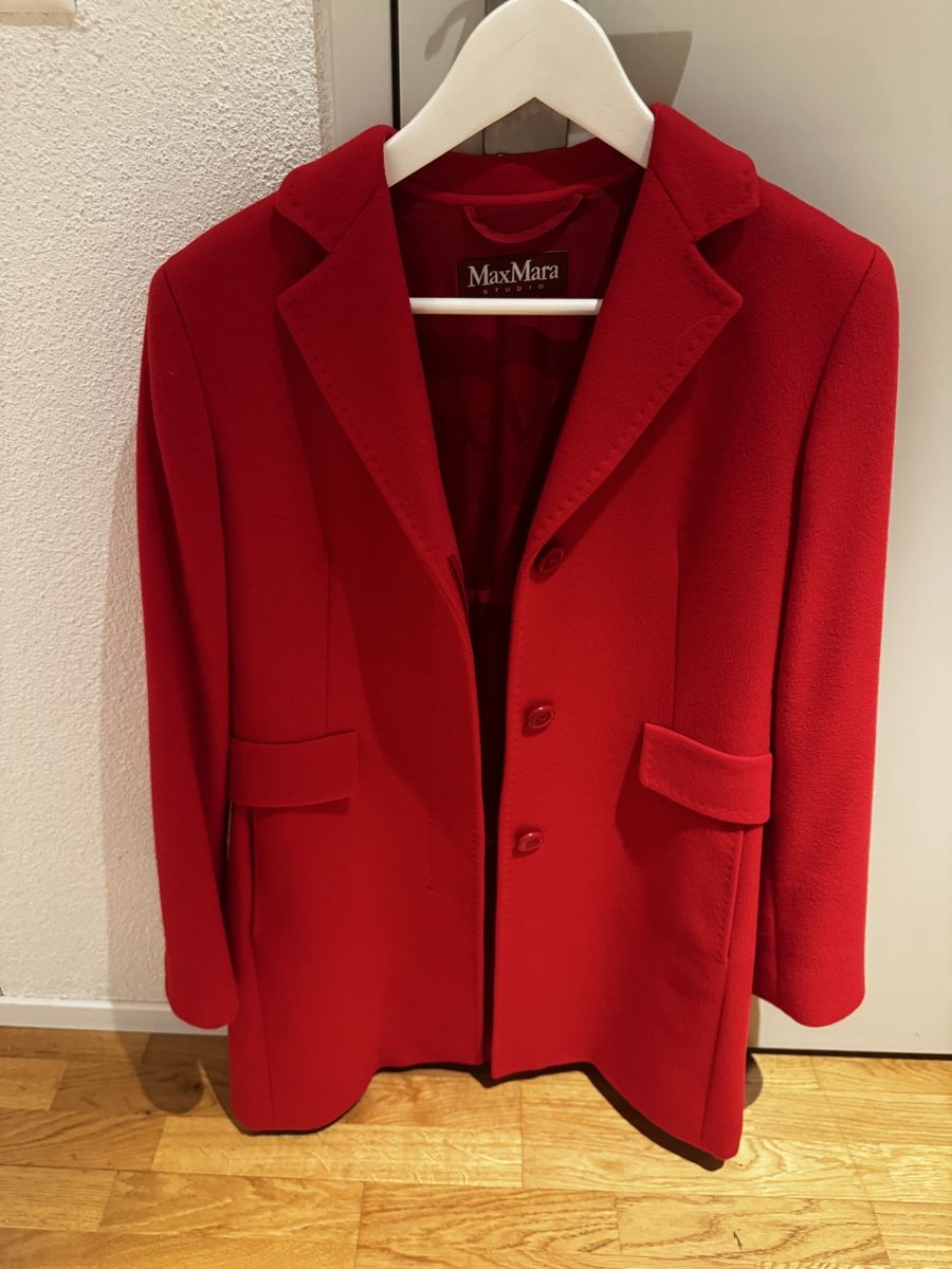 Cappotti: Max Mara Gr. 36, rot, Top Zustand! – Usato da Birmenstorf AG venduto da aon_2hr9 1