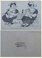 Alexander Wiesinger (?-1956) Original-Zeichnung Karikatur