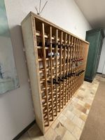 Weinregal aus Holz