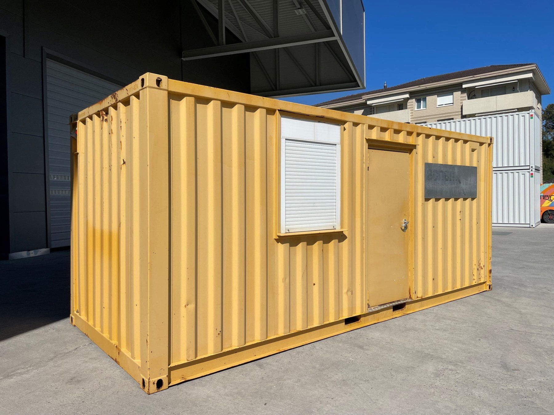 Conteneurs de construction: 20' Mannschaftcontainer, Container, Werkstatt, Seecontainer! – D'occasion à Kradolf par BKSAG