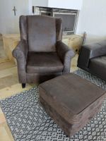 Ohrensessel mit Hocker – XXXLutz – sehr guter Zustand 