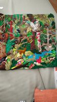 Arpillera aus Peru,, Wandbild aus Stoff