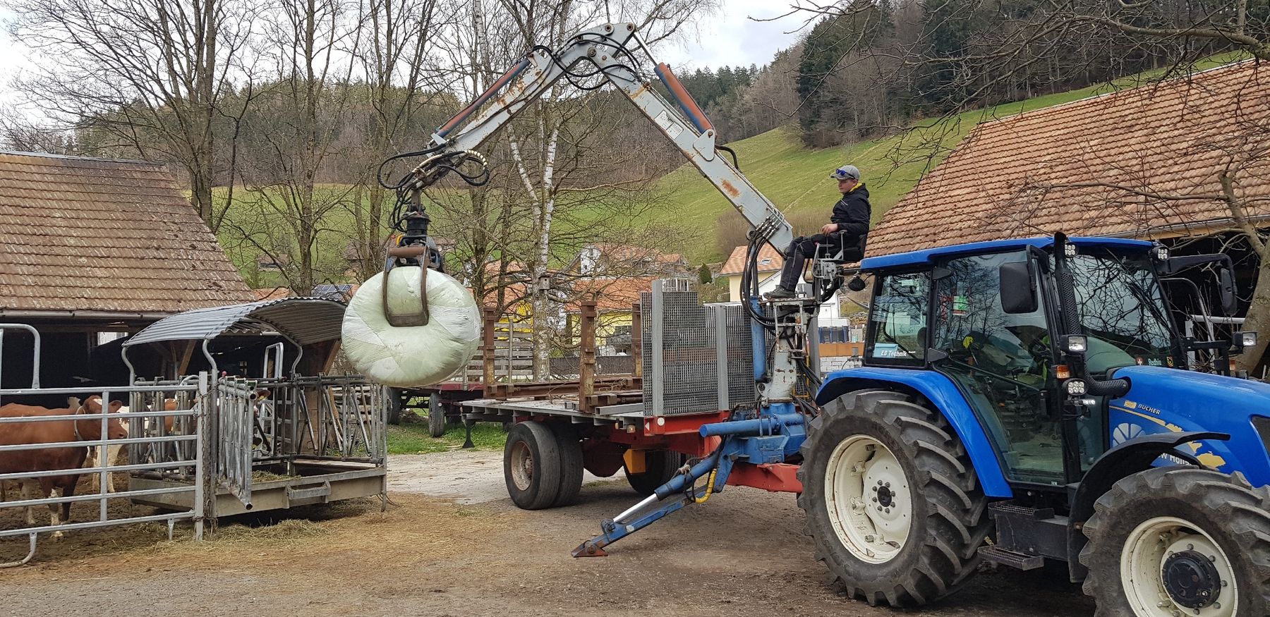 Anhänger: Lkw Krananhänger – Gebraucht aus Walkringen von Swedy 4