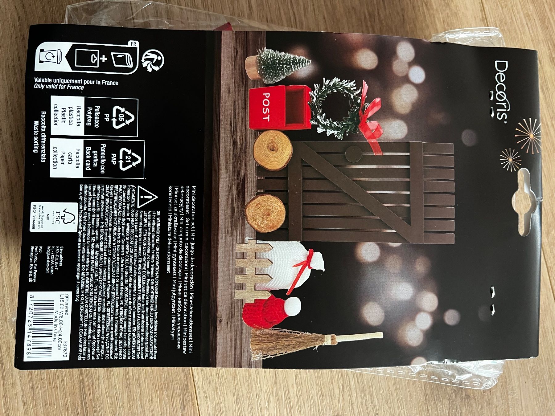 Toutes les décorations: Miniatur Wichtel Deko Set, Neu & Originalverpackt – Neuf avec emballage d'origine à Lufingen par bombolulu 3