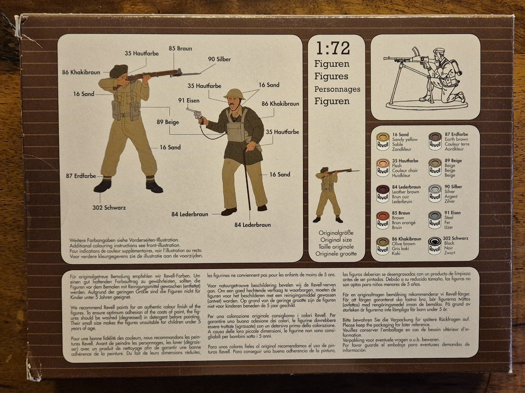 Revell Kit di modellismo & Modellini statici: Revell / Scottish Infantry / 1/72 – Usato da Chur venduto da big_5zx8 1