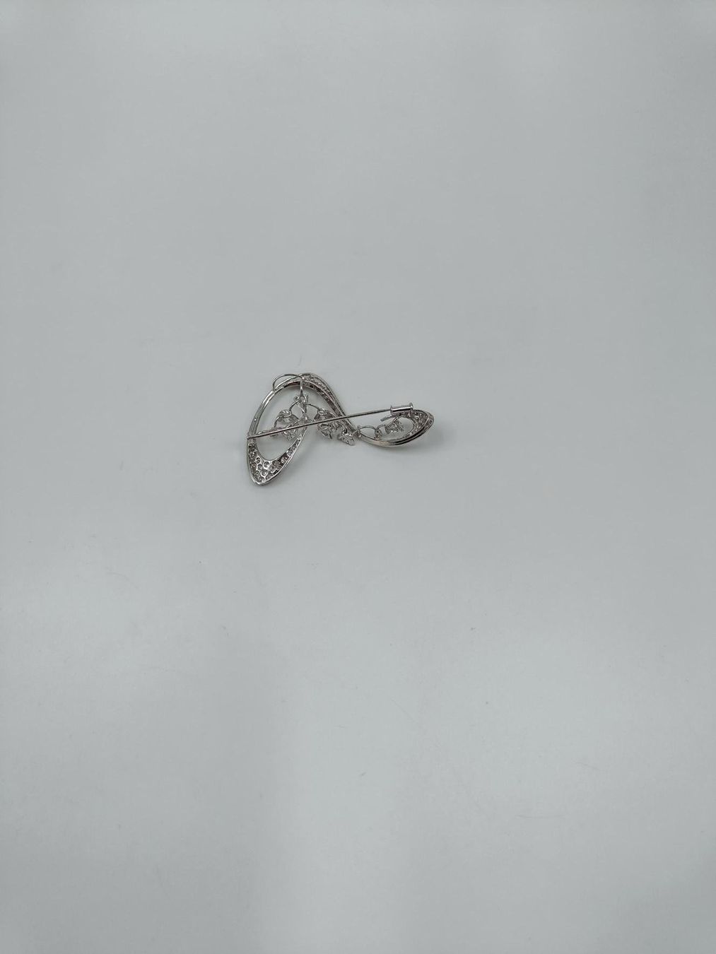 Spille & Fermagli: DIAMANT BROSCHE IN 750 WEISSGOLD – Usato da Luzern venduto da EdiGem 5