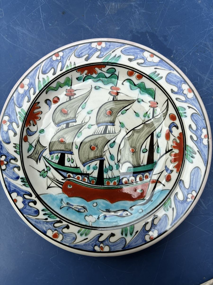 Piatti: 6 assiettes Pikaros Grèce rare – Usato da La Neuveville venduto da Canelle4 4