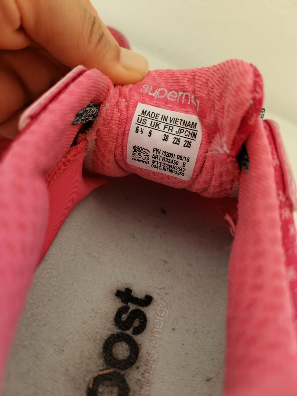 Adidas Damenschuhe: Adidas Supernova Sequence Boost Schuhe Gr 38 Damen pink – Gebraucht aus Oberhofen Thun'see von cri_6md2 1