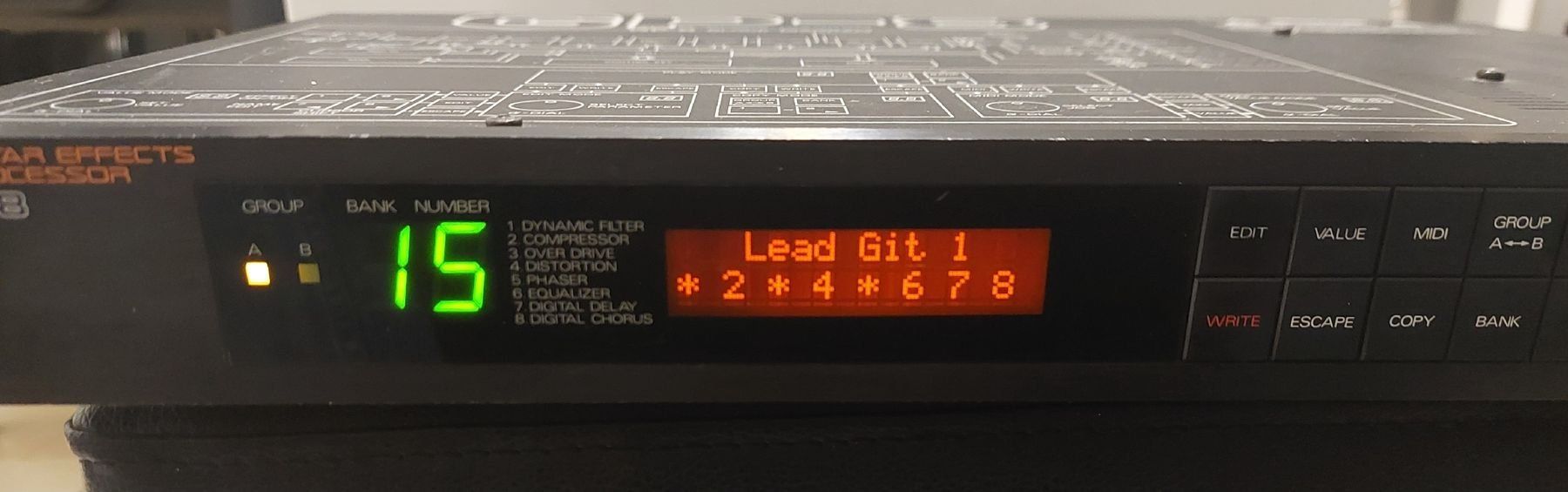 Musikinstrumente: Roland GP-8 (BOSS) Guitar Effects Processor - RAR! – Gebraucht aus Münchwilen TG von Mike1234 1