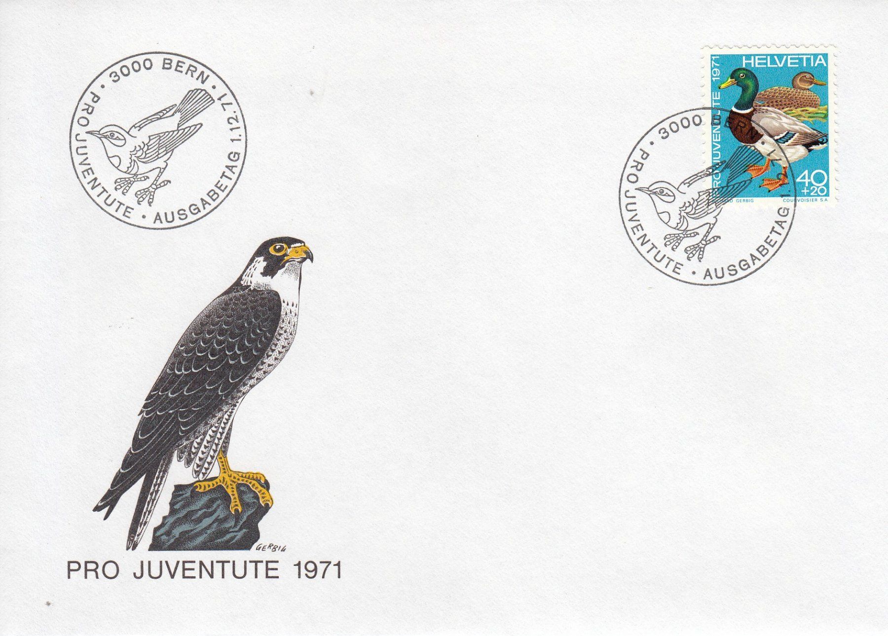 Tutti i francobolli: Pro Juventute 1971, 4 FDC – Usato da Spreitenbach venduto da Mustang_1105 3