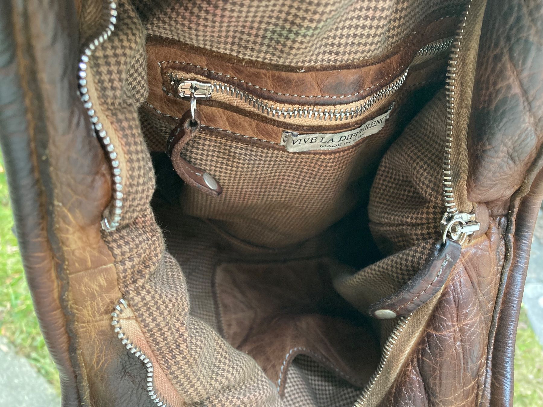 Borse da donna: Vive La Difference Leder Tasche "Felice" in top Zustand – Usato da Bottmingen venduto da Laternenlicht 3