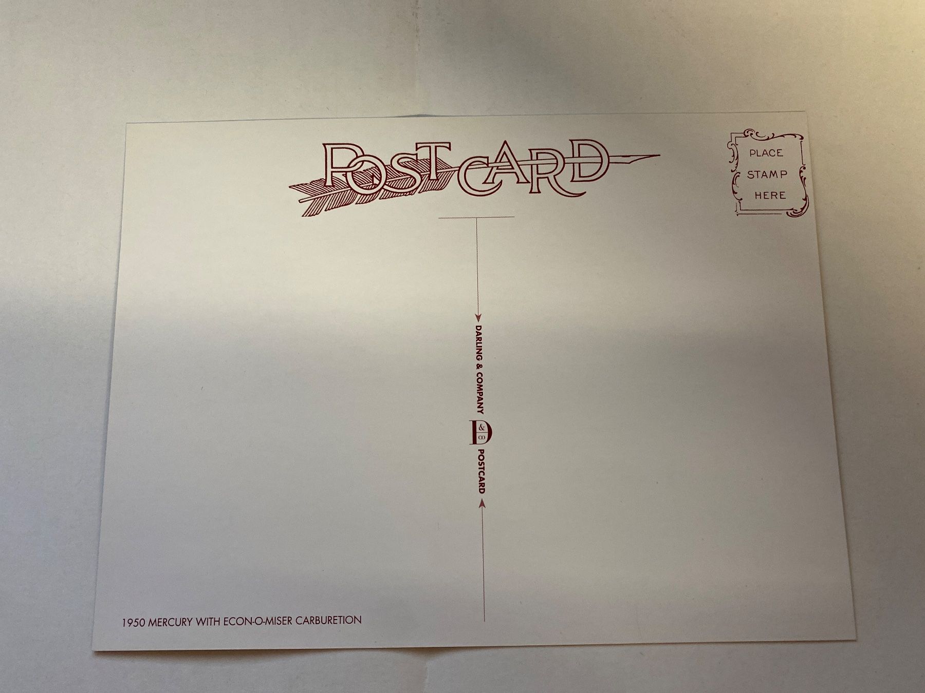 Cartoline postali: Carte postale vintage Mercury 1950 – Usato da Le Brassus venduto da cinema13 1