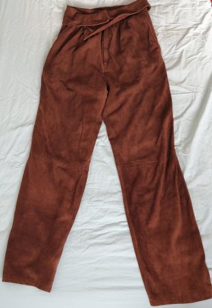 Pantalon en daim vintage