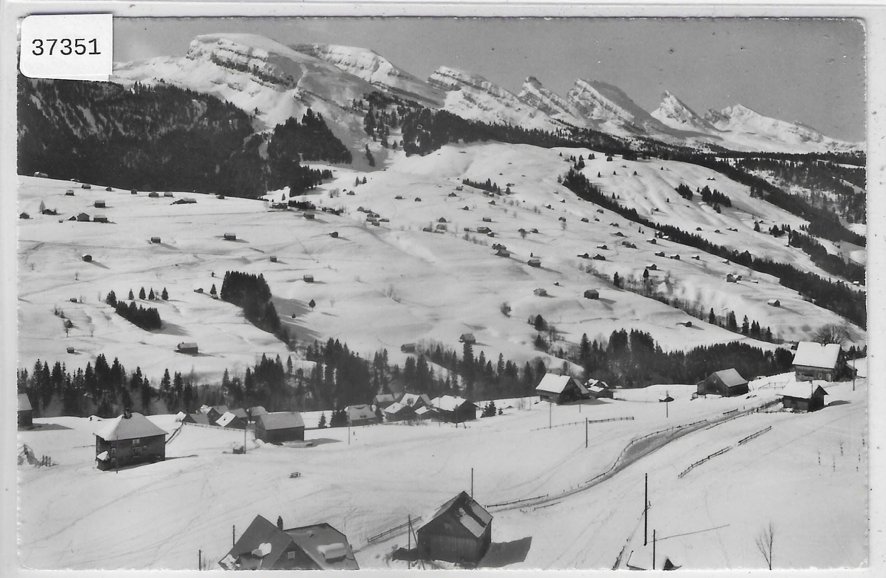 Cartoline postali: Wildhaus - Skigebiet mit Churfirsten – Usato da Ettingen venduto da Kartenplanet