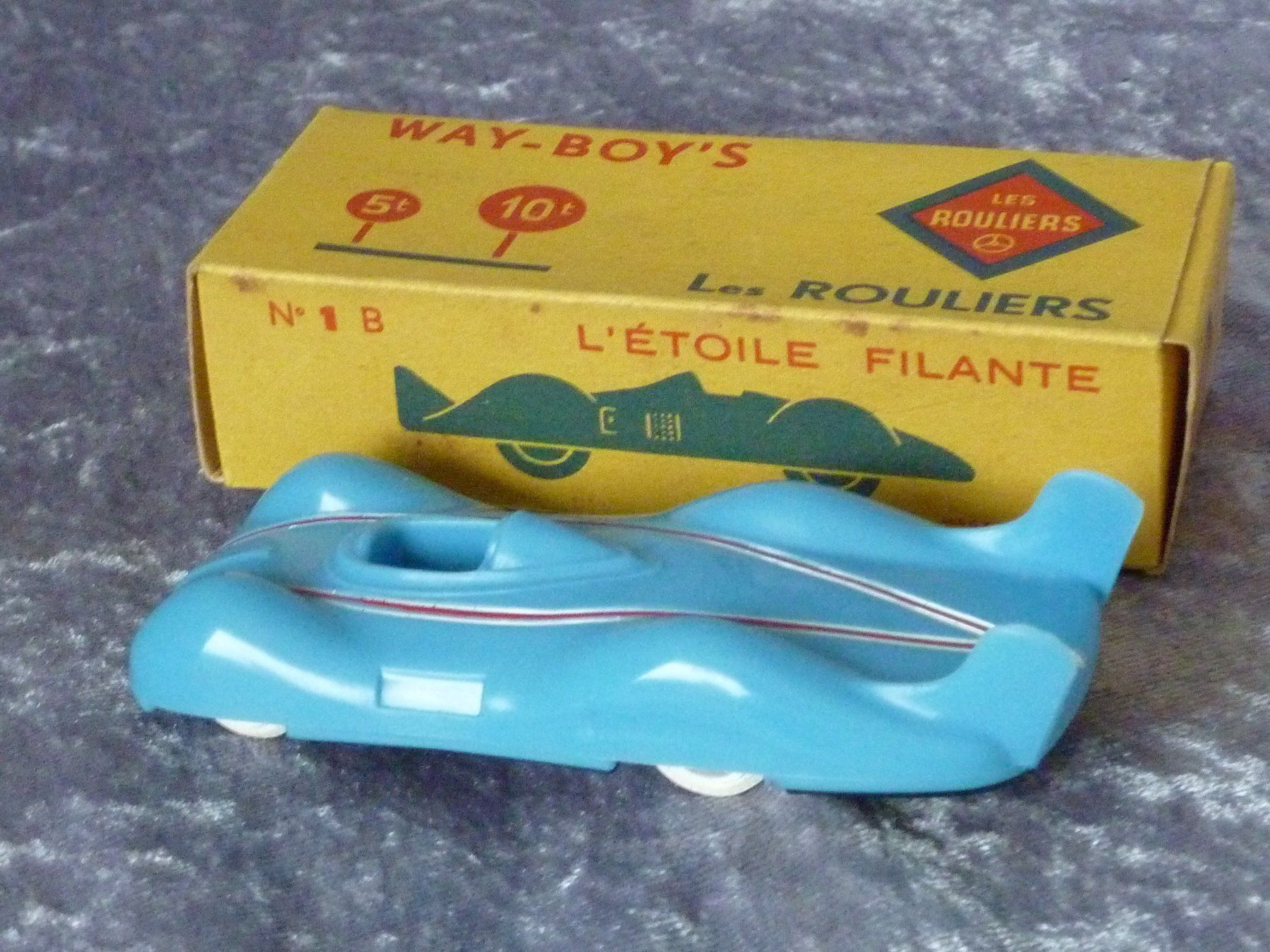 Renault Modellini d'auto: Renault Etoile Filante 1954 – Nuovo e nell'imballaggio originale da Dürrenäsch venduto da modellautos4you 1