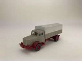 Büssing 8000 Pritsche graubeige