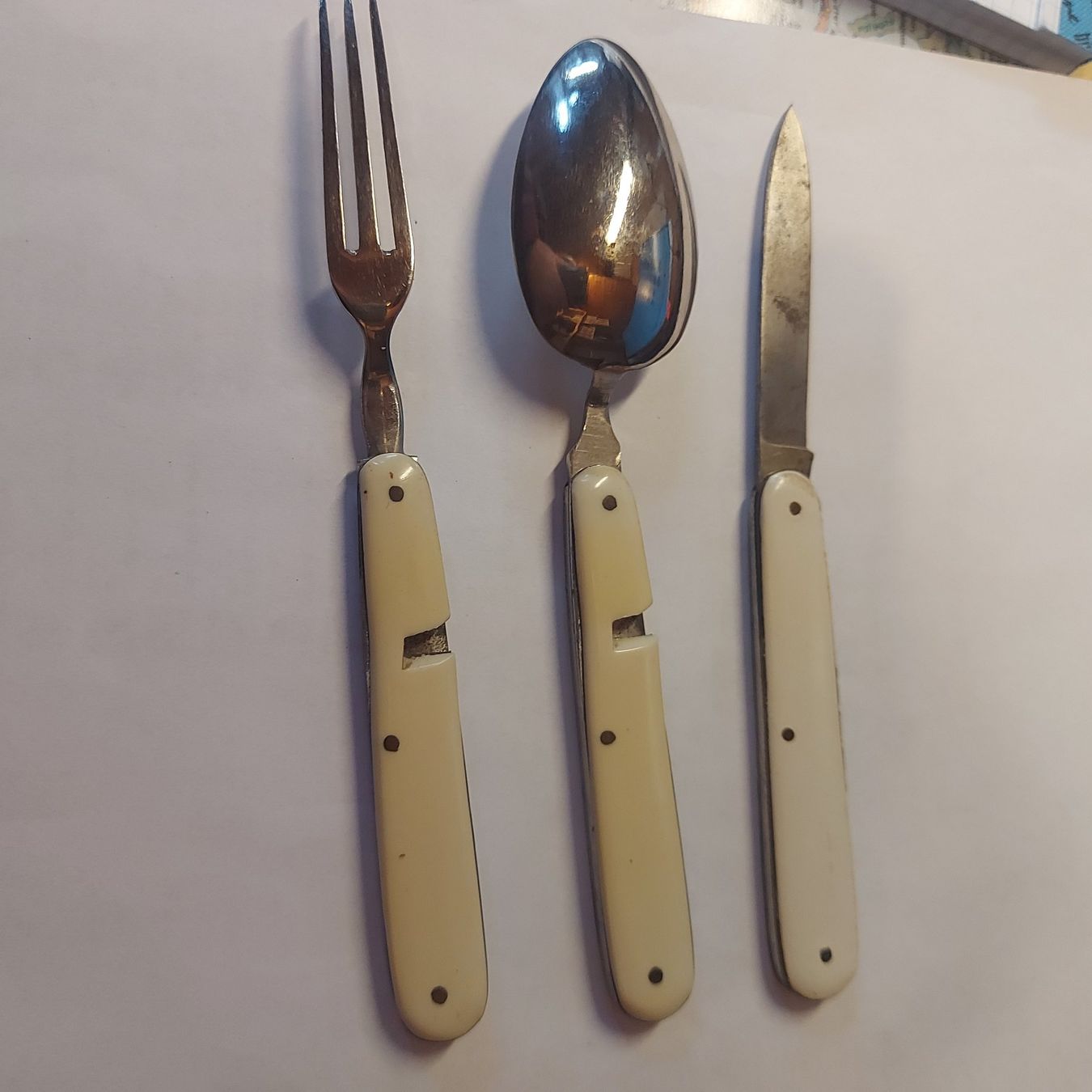 Coltelli tascabile: Sackmesser Reisebesteck Nr.42 – Nuovo (secondo la descrizione) da Opfikon venduto da Seevogt47 4