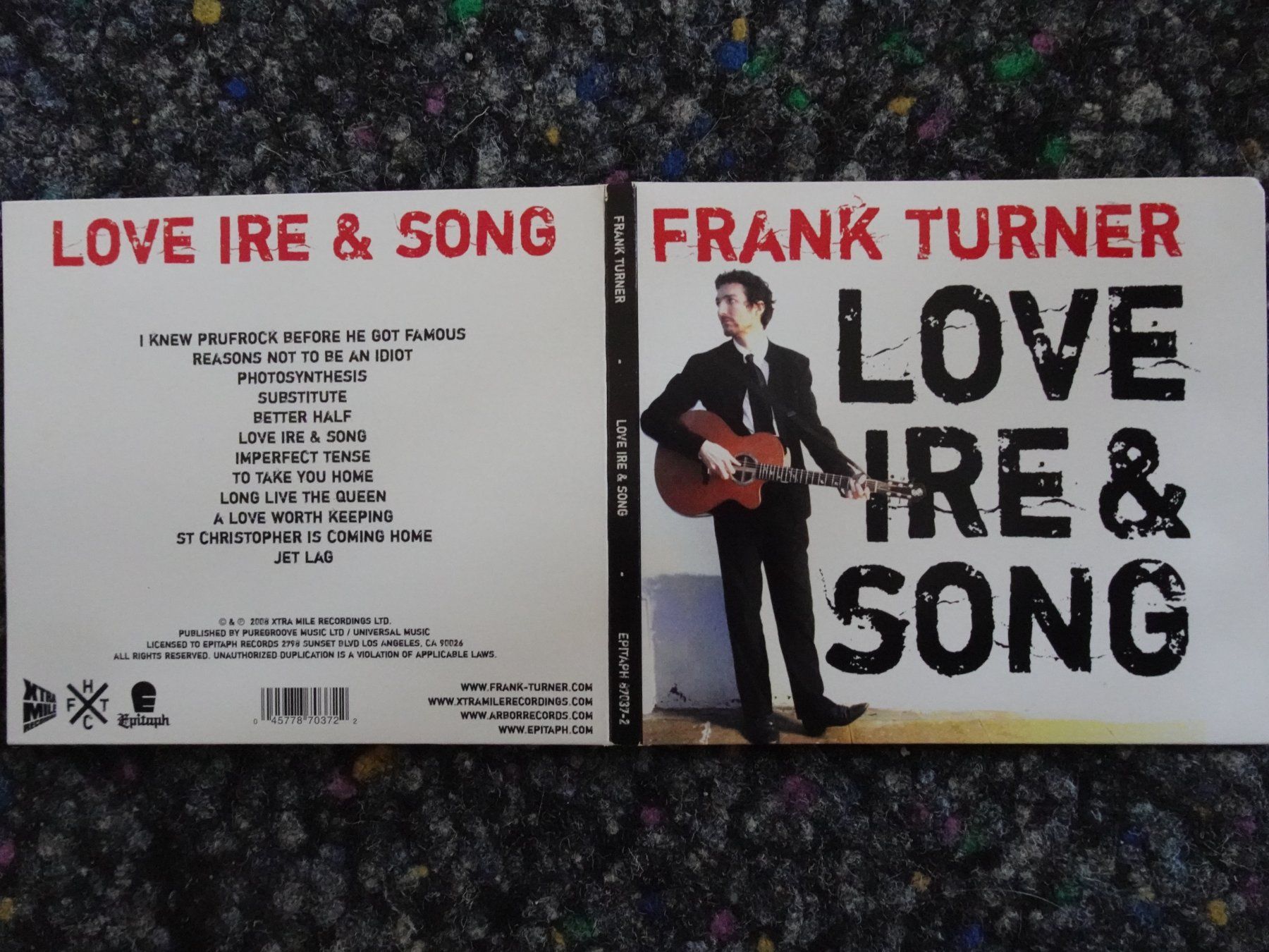CD: CD : Frank Turner – Usato da Lotzwil venduto da Kiddis