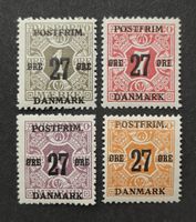 Dänemark 1918, Ovpt. ungestempelte/signierte