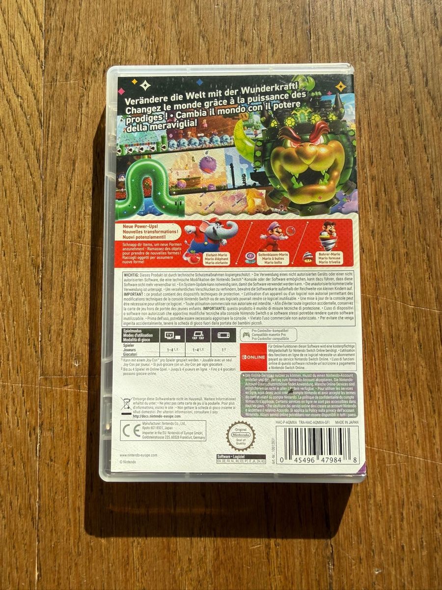 Nintendo Giochi: Super Mario Bros. Wonder / Nintendo Switch – Usato da Läufelfingen venduto da Seraphim13 1