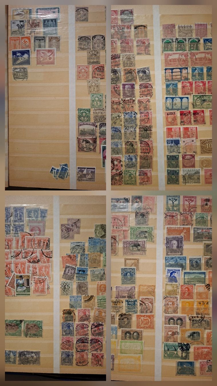 Tutti i francobolli: Briefmarken Album Diverser Länder  – Usato da Balgach venduto da SIMEON27 1