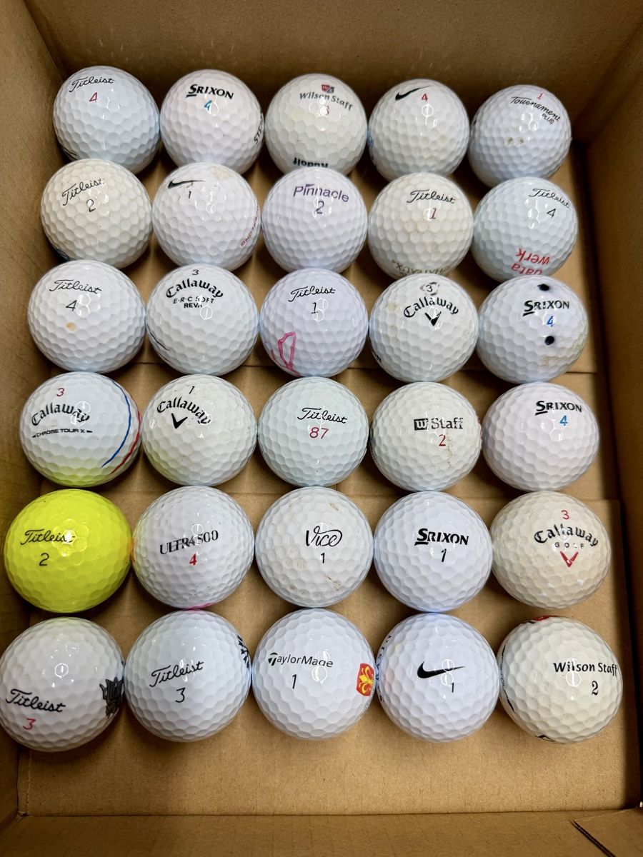 Palloni: 60 Stk. Golfbälle gebraucht – Usato da Winterberg ZH venduto da El-Pavlo 1