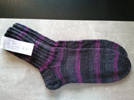 Socken handgestrickt, Grösse: 44/45