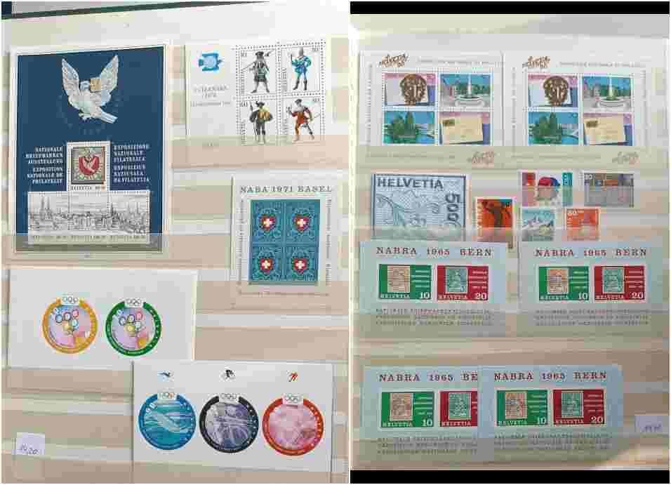 Alle Briefmarken: Briefmarken Schweiz, Nominalwert  375 Chf. – Neu (gemäss Beschreibung) aus Bern von aronari 2
