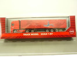 COCA COLA LKW 1:87 NEU UND OVP " EINMALIGE SONDER SERIE "