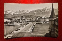 Luzern mit Seebrücke, belebt Top!