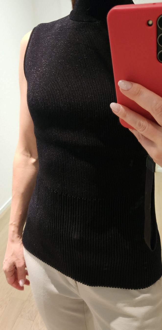 Theory Top: THEORY Schwarzes Top, S – Nuovo (secondo la descrizione) da Regensdorf venduto da bus_dn2t 1