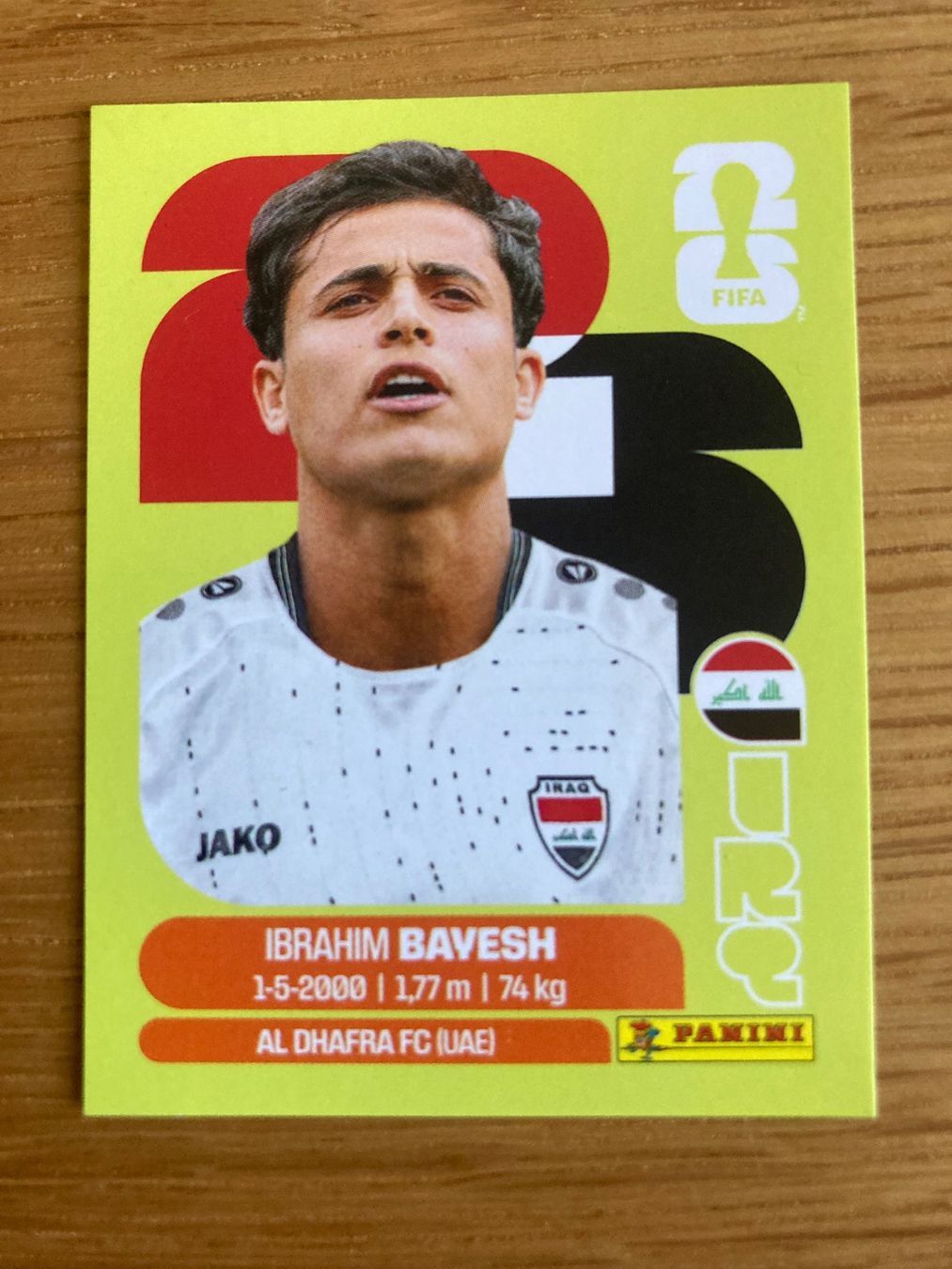 Panini Carte collezionabili: WM Sticker IRQ 11 – Nuovo (secondo la descrizione) da Winterthur venduto da Whitefish