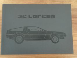 DMC Owners Delorean VerkaufsProspekt Back To The Future