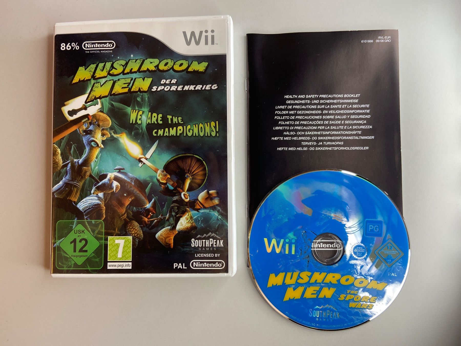 Nintendo Spiele: Mushroom men der Sporenkrieg - Wii – Gebraucht aus St.gallen von taduz