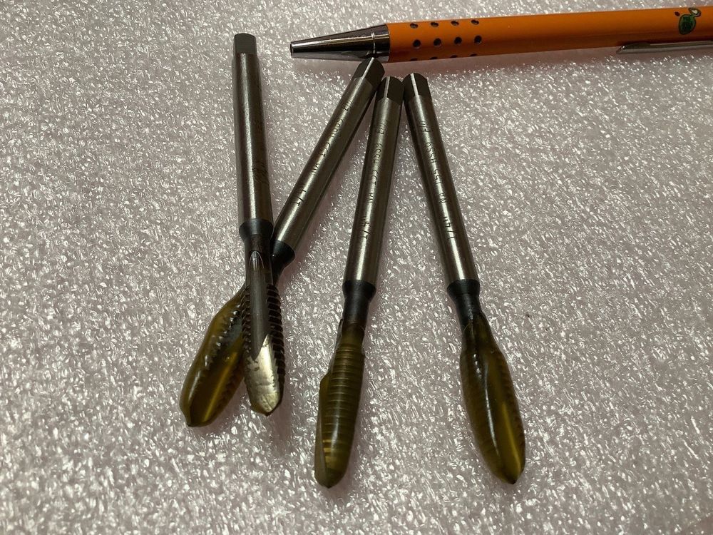 1/2 X 12 BSW Whitworth Gewindebohrer Set - Kegel & Plug Schneideisen | Aus Wolframstahl Für Professionellen Einsatz