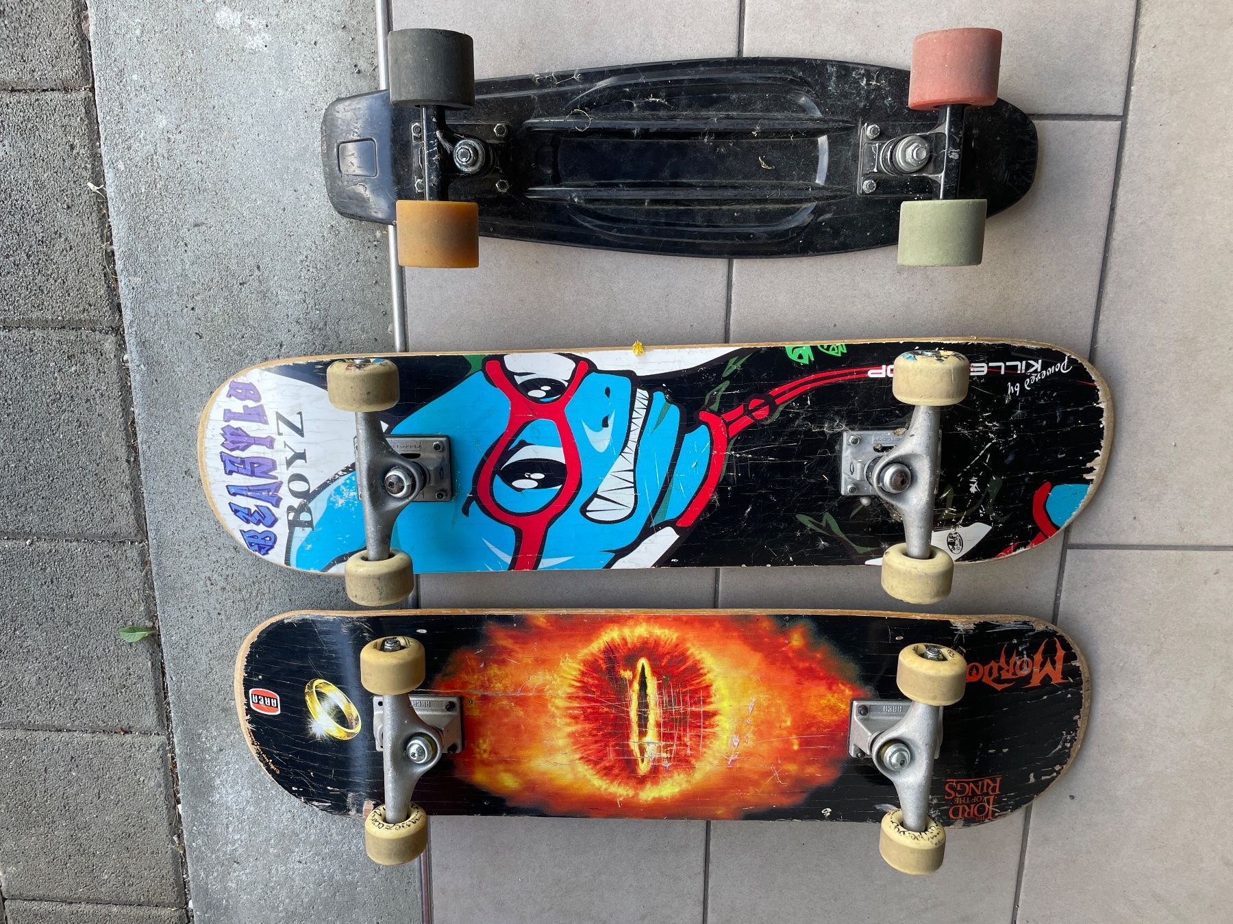 Skateboards: 2x grosses Skateboard und ein kleineres – Usato da Weinfelden venduto da msc_2xl2