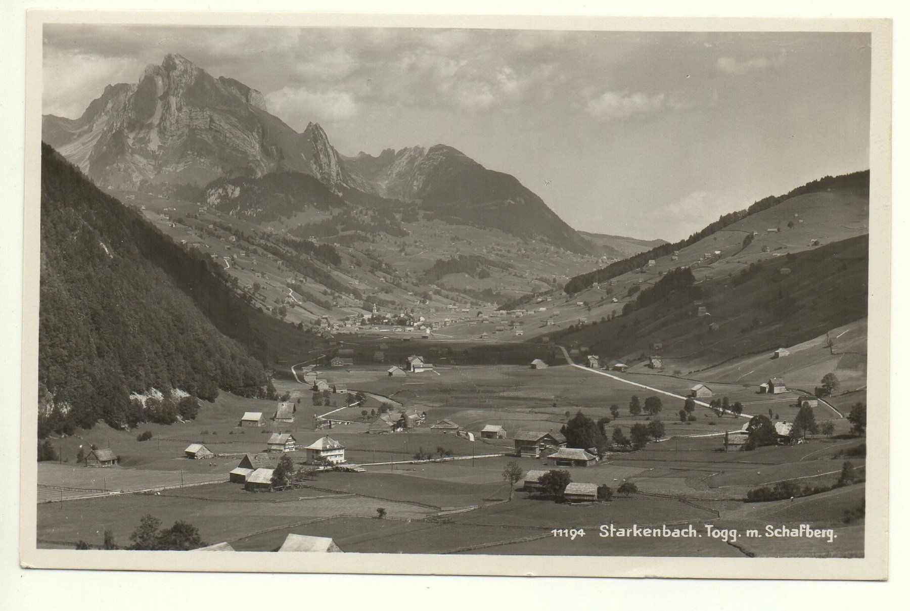 Cartoline postali: STARKENBACH Togg. m. Schafberg – Usato da Jona venduto da philajona