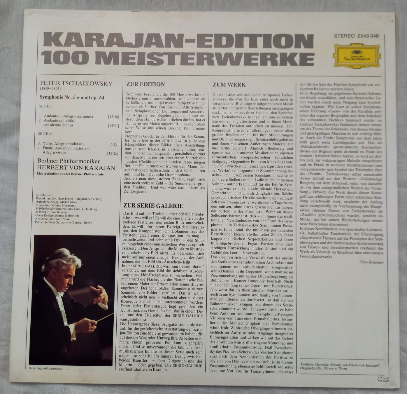 Schallplatten: Klassik-LP "Tschaikowsky: Symphonie Nr. 5" – Neu (gemäss Beschreibung) aus Binningen von mar_2jlr 1