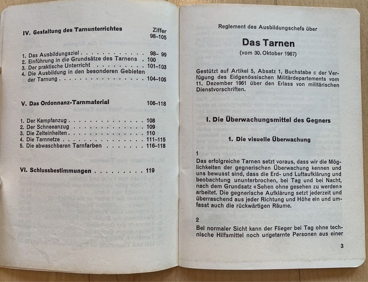Libri: Reglement 51.21d Das Tarnen – Usato da Goldingen venduto da Bergler012 2