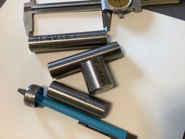 Titan Rohmaterial für Schmuck etc., Ø20mm & 30mm