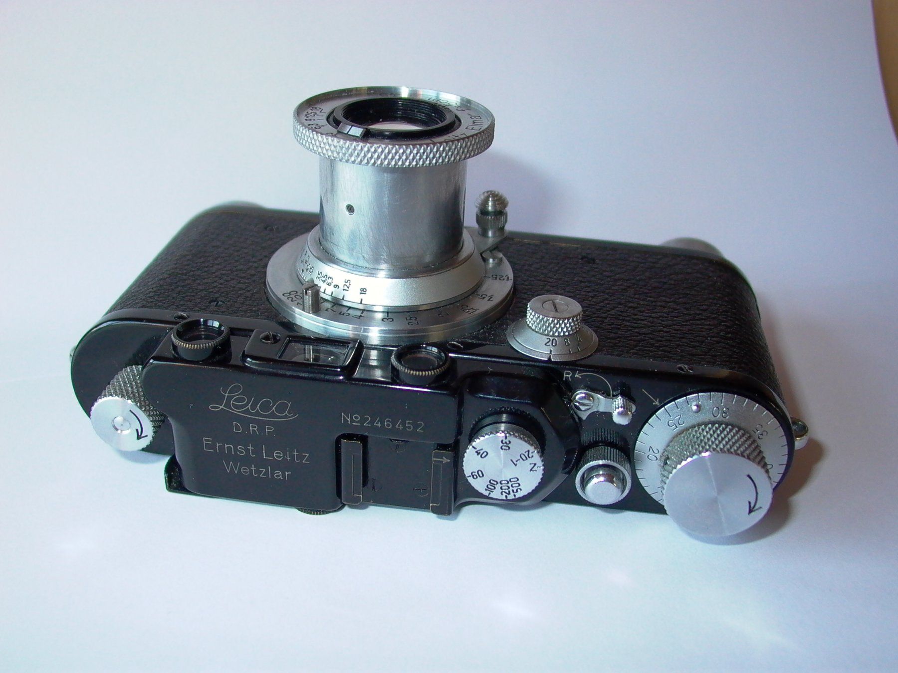 Leica Fotocamera: LEICA III nera con SCNOO nero – Usato da Calpiogna venduto da maloernox 1