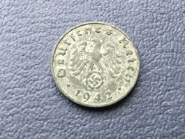 1 Reichspfennig Drittes Reich 1942 F