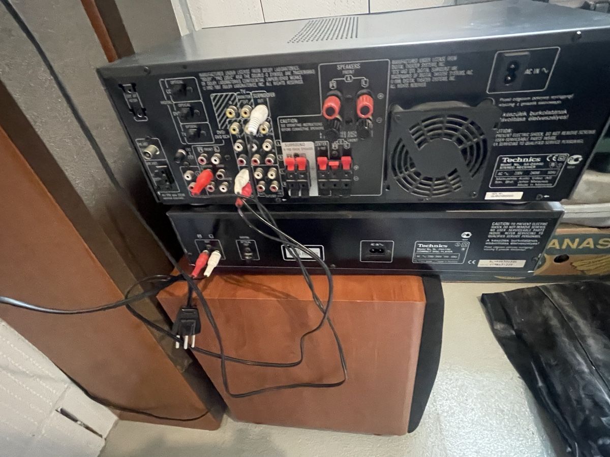 Technics Home Cinema: Technics SA-DX940 Receiver CD Player SL-PG490 Lautsprecher – Usato da Horboden venduto da Advance79 2
