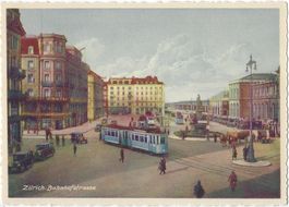 Zürich . Bahnhofstrasse (resp. -platz)